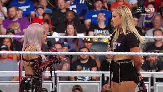 Zelina Vega Confronts Liv Morgan [upl. by Amity]