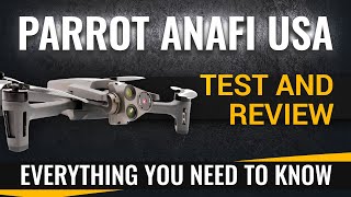 Parrot ANAFI USA Comprehensive Review and test [upl. by Ambur631]