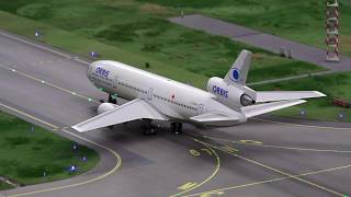 Orbis DC1010 Plane Spotting  Worlds largest model airport KNUFFINGEN AIRPORT [upl. by Colton]