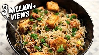 Paneer Fried Rice Recipe  Simple amp Easy To Make Rice Recipe At Home  Ruchis Kitchen [upl. by Witte]