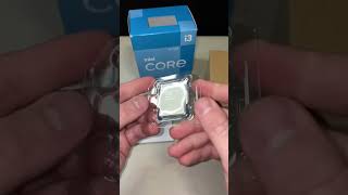 INTEL CORE I312100F unboxing [upl. by Noellyn]