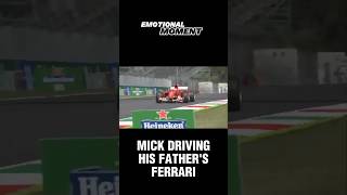 Mick Schumacher Drives His Dads Legendary Ferrari F2004 at Mugello [upl. by Adala]