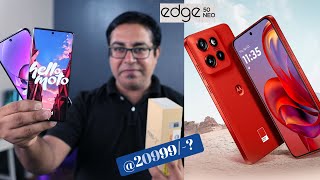 Moto Edge 50 Neo in India  20999INR  I Moto Edge 50 Fusion vs Edge 50 Neo [upl. by Allain571]