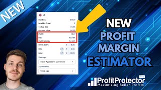 NEW Profit Margin Estimator Will Make Understanding Your Amazon Sales Results EASIER [upl. by Dacy]