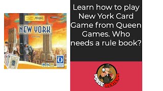 New York Card Game Learn How to Play by Purge Reviews [upl. by Enaamuj]