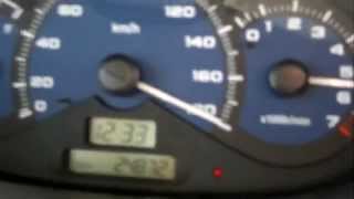 Daewoo Matiz 66hp top speed 190kmh [upl. by Boonie609]