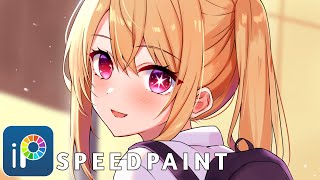 【Ibis Paint】Speedpaint Hoshino Ruby  Ibis Paint X Tutorial [upl. by Lanta]