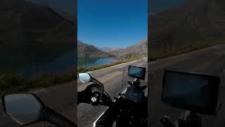 Col du Mont Cenis ktm motorcycle france alps views adventure lake italy [upl. by Ahsilaf]