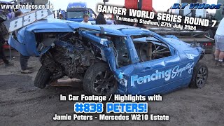 Peters 838  Yarmouth BWS 2024  Banger Racing  Highlights [upl. by Zurc233]