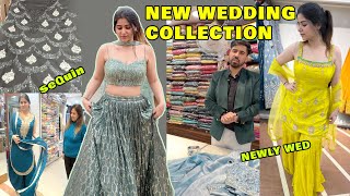 NEW WEDDING COLLECTION SEQUIN SUITS amp LEHENGA DESIGNER DRESS FOR TROUSSEAU  NISHI ATHWANI [upl. by Aevin]