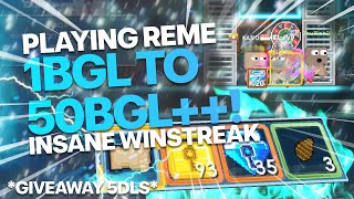 1BGL TO 50BGL INSANE WINSTREAK  GROWTOPIA CASINO [upl. by Ulita]