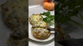 Gombás melegszendvicsRecept TiktokIG pogranyizs recept finom gomba toast food recipe sajt [upl. by Noteloc]