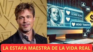 ESTAFADORES usan IA para generar imágenes de BRAD PITT y estafan a MUJERES [upl. by Olrac136]