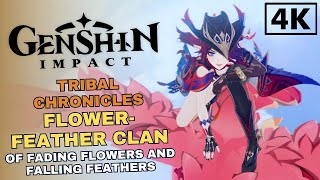 Genshin Impact  Tribal Chronicles FlowerFeather Clan  Chasca Story Quest  JP Dub EN Sub 4K [upl. by Ignacio]