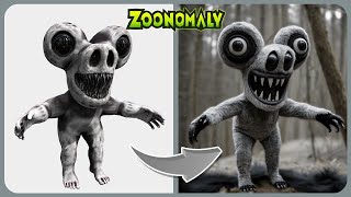 GAME Vs REAL LIFE Characters Comparison  ZOONOMALY [upl. by Polish]