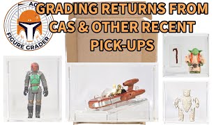 Unboxing Video Vintage Star Wars Action Figures  Grading Returns  Gifts  Baggies  Die Cast [upl. by Obrien]