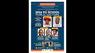 2024 PG SCHOOL PUBLIC LECTURE [upl. by Joya]