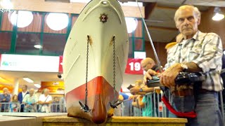 GIANT 3M LONG RC BOAT MIND BLOWING DETAILS IN FUNCTION EXTREM BIG MODEL SHOP IN ACTION [upl. by Lennaj958]