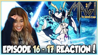 Conqueror Of Seven Seas SINBAD SO CHAD Magi Episode 1617 Reaction  Review [upl. by Cher572]