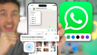 Actualización de WhatsApp 2024 para iPhone y Android 🔥 [upl. by Margie]