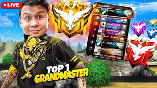 80000 Rank Score 😱 Top 1 Live Push with V Badge Youtubers ✌ freefire live tondegamer [upl. by Norris574]