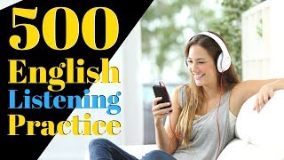 500 English Listening Practice 😀 Learn English Useful Conversation Phrases [upl. by Fablan]