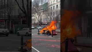 Les pompiers interviennent pour éteindre le feu à l’entrée du tunnel SaintCharles [upl. by Kcin]