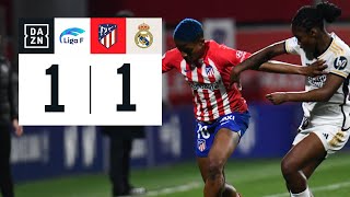 Atlético de Madrid vs Real Madrid CF 11  Resumen y goles  Highlights Liga F [upl. by Kapoor]