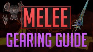 Indepth Melee Gearing guide  Runescape 3 [upl. by Traggat36]