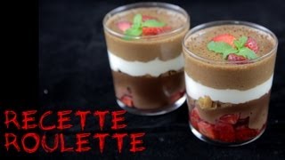 Recette  Verrine de fruits aux trois chocolats [upl. by Gnus]