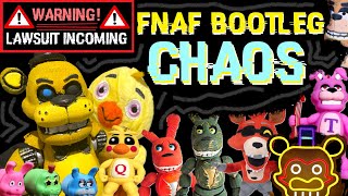 The Absolute CHAOS of NEW FNAF BOOTLEGS  Illegal Five Nights at Freddys Merch [upl. by Nauwtna384]