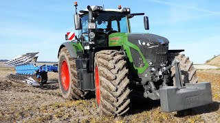 Ploughing with a view in Denmark w FENDT 942 Vario amp 8 furrow Lemken Diamant 16 plow [upl. by Enriqueta433]