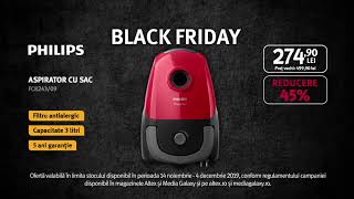 BLACK FRIDAY la Altex  Super REDUCERI la electrocasnice mici PHILIPS [upl. by Akitahs715]