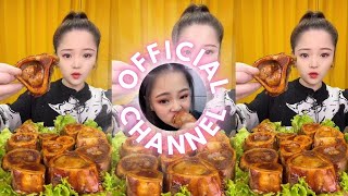 Bone Marrow  Cow   Xiao Yu Mukbang 142  Facebook  ZBX888 [upl. by Gladis]