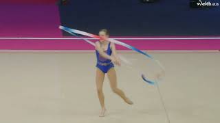 KALEYN Boryana BUL RIBBON  Euskalgym Gala [upl. by Modern]