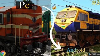 WDP4 AD Diesel Locomotive Rescue Mumbai Local EMU Train RG Train Tech Demo Gameplay [upl. by Anilys315]