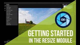 Getting Started in the Resize Module – ON1 Photo RAW [upl. by Ile]