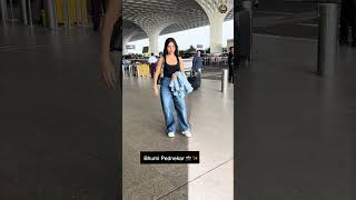 Exclusive Bhumi Pednekar 📸 ✨ Sanpped At The Airport bhumipednekar airportlook celebritynews [upl. by Ettegdirb]