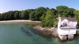 Penrhos Drone flight and inland sea [upl. by Nahij]