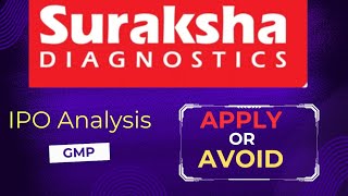 Suraksha Diagnostic IPO Review  NEW IPO l Suraksha Diagnostic limited IPO Full Details [upl. by Annawd672]