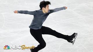 Nathan Chen breaks 100 points in dominant redemptive short program  NBC Sports [upl. by Annasiul370]