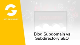 Blog Subdomain Vs Subdirectory SEO [upl. by Ecnahoy]