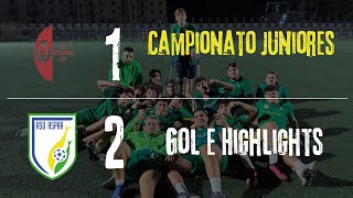 Juniores CasteldacciaAsd Aspra 12 Gol e Highlights 202425 [upl. by Abehshtab987]