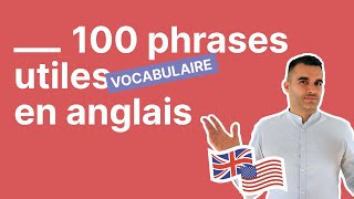 100 phrases très utiles à connaître en anglais  cours danglais facile pour débutants [upl. by Ennirok]