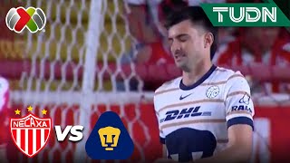 ¿Pussetto hizo el oso de la jornada Necaxa 00 Pumas  Liga Mx AP2024  J7  TUDN [upl. by Afra]