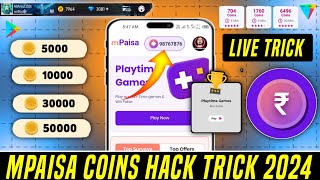 mPaisa Unlimited Trick  m Paisa App Unlimited Trick  m Paisa app new coin trick  mPaisa App [upl. by Adnohsirk]