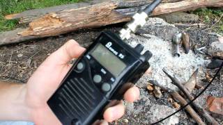 Ostrý vrch Dubnica nad Váhom prezentácia  rádioamatéri 2 Hamradio portable [upl. by Small590]