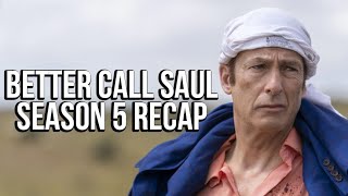 BETTER CALL SAUL Season 5 Recap  Must Watch Before Season 6  Series Explained [upl. by Ahsitauq]