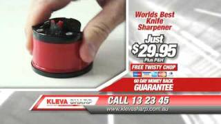 KLEVA Sharp  The worlds best knife sharpener [upl. by Smalley428]