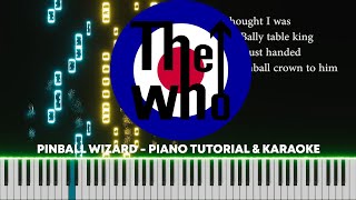 Pinball Wizard  The Who  Karaoke amp Piano tutorial instrumental Hard by Amadeours [upl. by Miner]